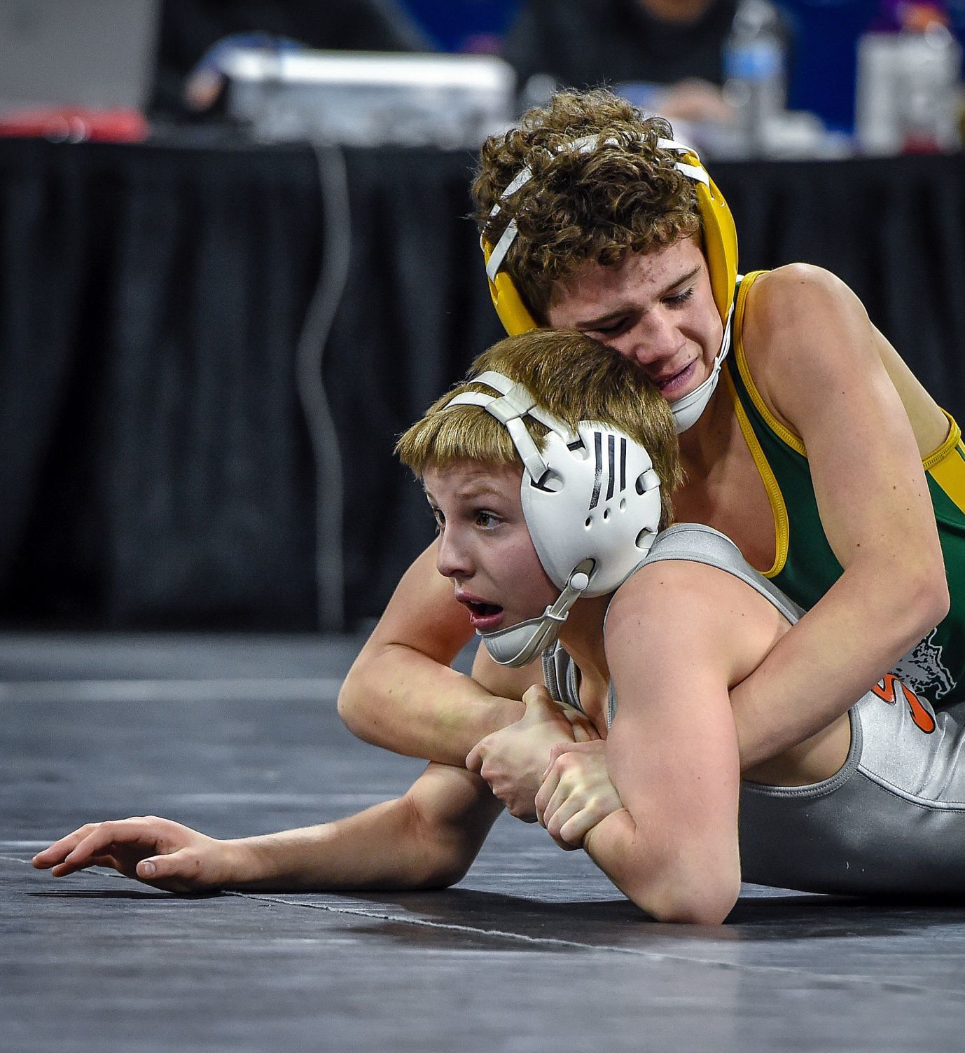 Day two of the wrestling tournament